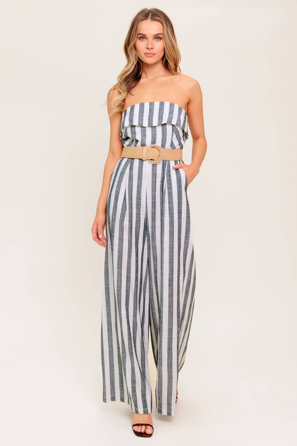 URBAN SOUL WOVEN JUMPSUIT Flying Tomato